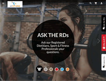 Tablet Screenshot of myfitnesskitchen.dotfit.com